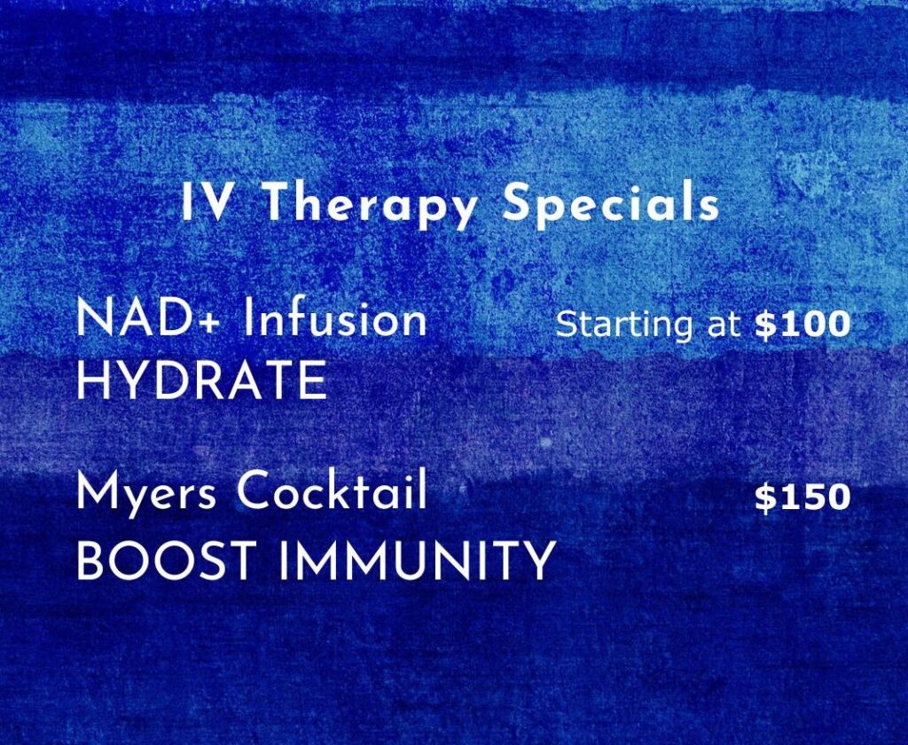 IV therapy november specials