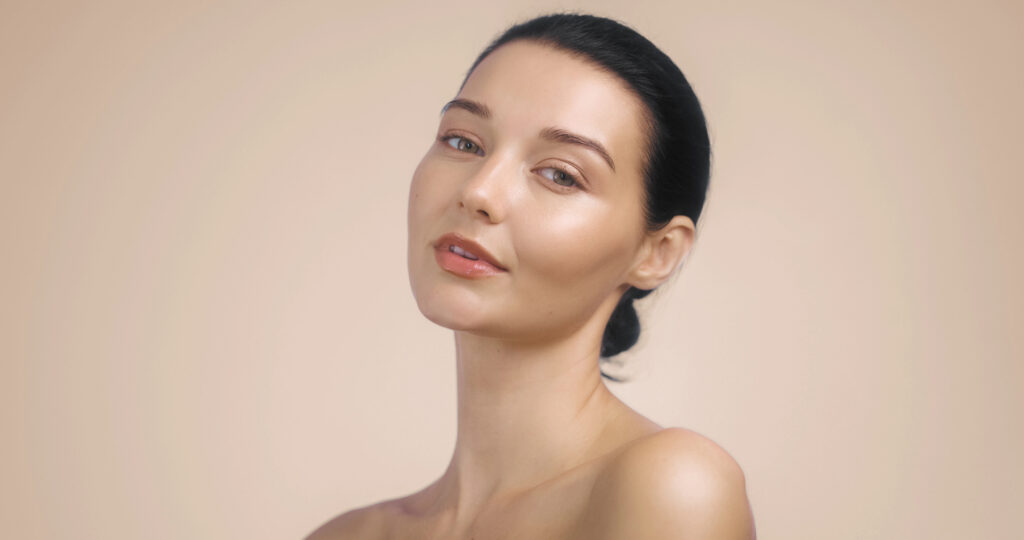 Woman with beautiful, young looking skin. 